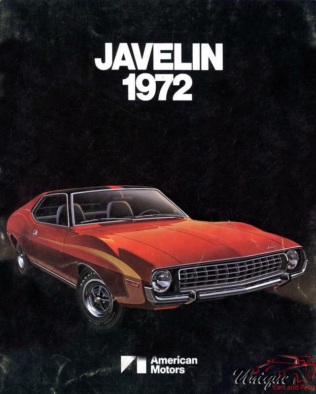 1972 AMC Javelin Brochure